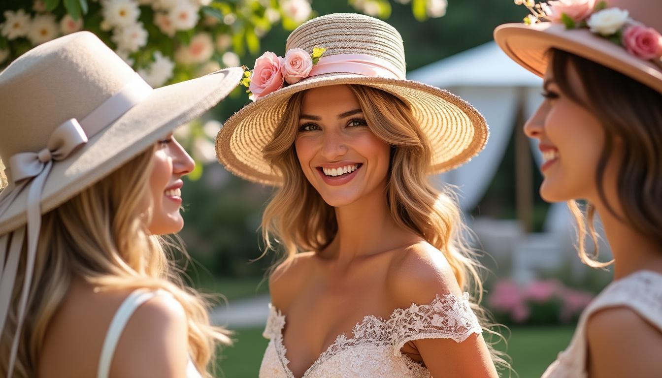 découvrez les dernières tendances de chapeaux pour rendre votre mariage inoubliable. explorez des styles élégants et modernes qui complèteront parfaitement votre tenue et apporteront une touche d'originalité à votre cérémonie. que vous soyez la mariée, une demoiselle d'honneur ou une invitée, trouvez le chapeau idéal pour sublimer votre look.